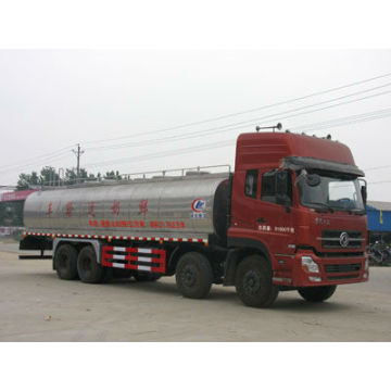 Dongfeng Tianlong 8x4 camión de leche, 26000L camión de transporte de leche